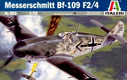 Italeri 1/72 Bf109 F2/4 Messer image