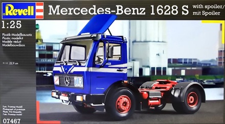 Revell 1/25 Mercedes 1628 with Spoiler image