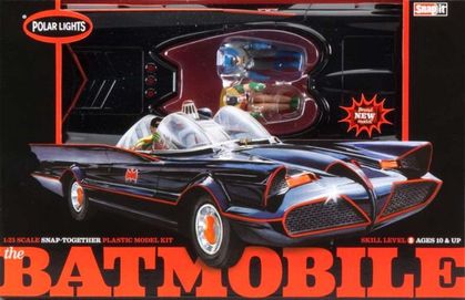 Polar Lights 1/25 '66 Batmobile Snap-Kit image