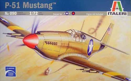 Italeri 1/72 P-51 Mustang I Razorback image