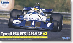 Fujimi 1/20 Tyrrell P34 6 Wheel F1 Car Japanese Grand Prix 1977 #3 Ronnie Peterson image