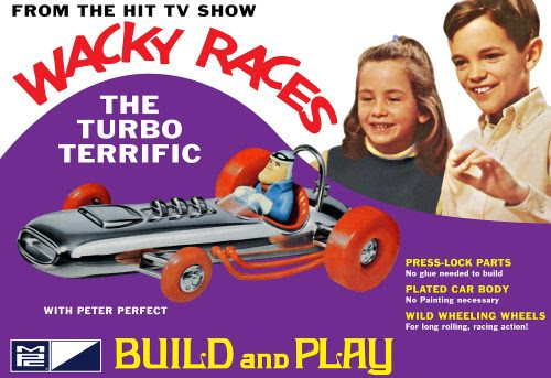 MPC 1/32 Wacky Races Turbo Terrific - SNAP Kit image