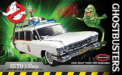 Polar Lights 1/25 Ghostbusters Ecto 1 w/Slimer Figure - Snap Kit image