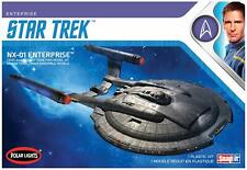 Polar Lights 1/1000 Star Trek NX-01 USS Enterprise - SNAP Kit image