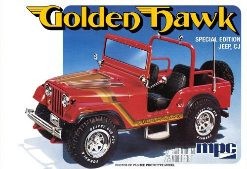 MPC 1/25 1981 Jeep CJ5 Golden Hawk  image