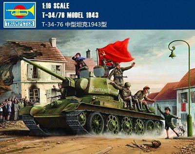 Trumpeter 1/16 Russian T34/76 Model 1943 image
