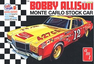 AMT 1/25 Coca-Cola Bobby Allison 1972 Chevy Monte Carlo Stock Car image