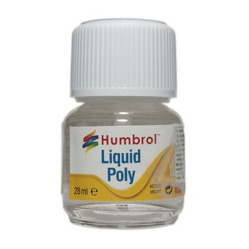 Humbrol Liquid Poly Cement with Brush 28ml Bottle image