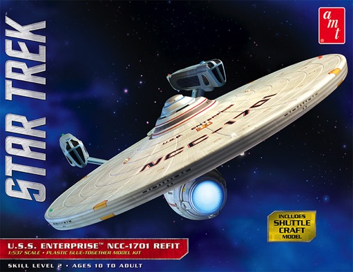 AMT 1/537 Star Trek USS Enterprise Refit image