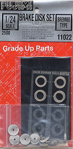 Fujimi 1/24 Brake Disc Set - Metal image