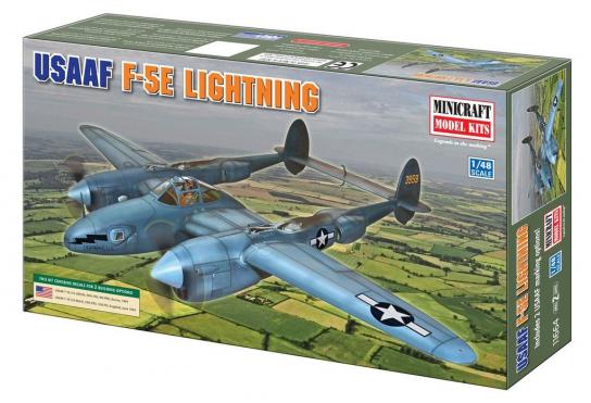 Minicraft 1/48 F-5E Lightning USAAF image