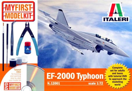 Italeri 1/72 Typhoon Model Set with DVD image