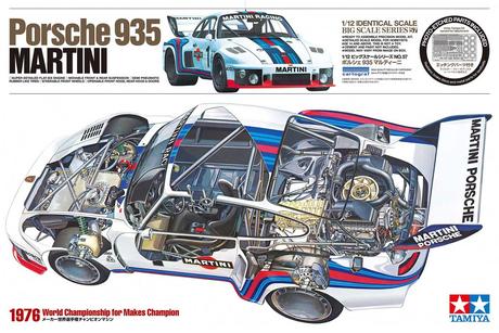 Tamiya 1/12 Porsche 935 Martini 'Big Scale Series' image