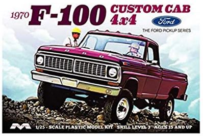 Moebius 1/25 1970 F-100 Ford Custom Cab 4x4 Pickup image