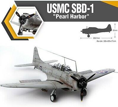 Academy 1/48 USMS SBD-1 "Pearl Harbour" image