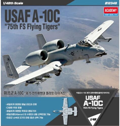 Academy 1/48 A-10C Thunderbolt USAF "75th FS Flying Tigers" image