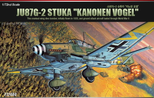 Academy 1/72 Ju-87G-2 Stuka Cannon Vogel image