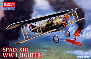Academy 1/72 Spad XIII WWI Fighter image