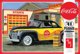 AMT 1/25 1941 Plymouth Coupe 'Coca Cola' image