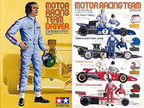 Tamiya 1/12 Motor Racing Driver VINTAGE BOXING image