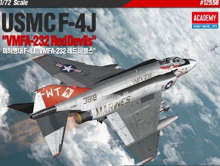 Academy 1/72 USMC F-4J Phantom Red Devils image