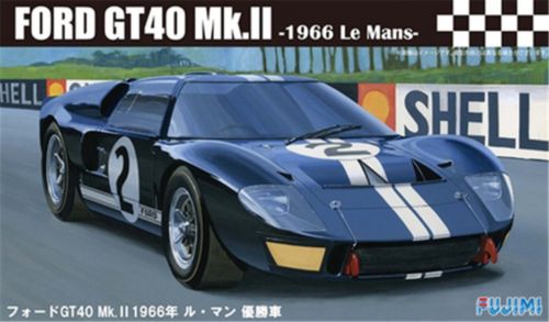 Fujimi 1/24 Ford GT-40 MkII 1966 Le Mans Winner image