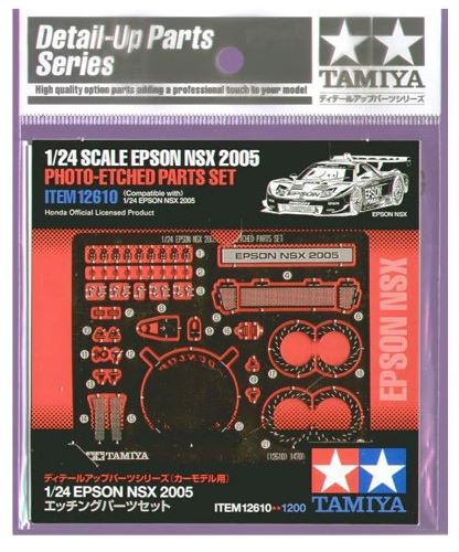Tamiya 1/24 Epson NSX Photo-Etched Parts Set image