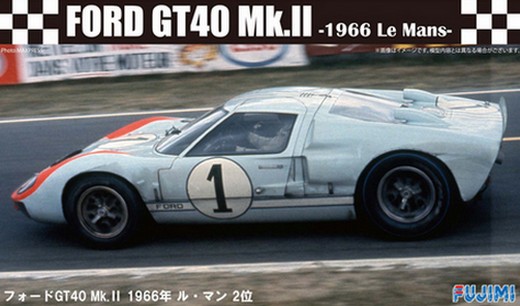 Fujimi 1/24 Ford GT-40 MkII Le Mans 1966 2nd Place image