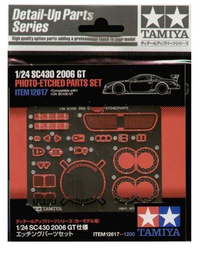 Tamiya 1/24 SC430 2006 GT Photo-Etched Parts Set image