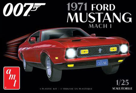 AMT 1/25 Ford Mustang Mach 1 1971 - James Bond image