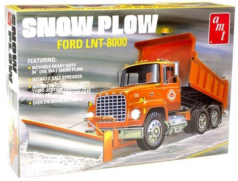 AMT 1/25 Ford LNT-8000 Snow Plow Truck image