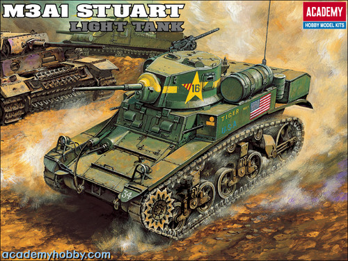 Academy 1/35 M3A1 Stuart Light Tank image