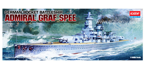 Academy 1/350 Admiral Graf Spee image