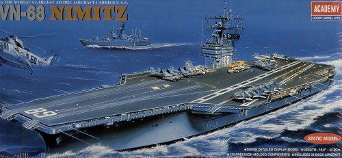 Academy 1/800 USS CVN-68 Nimitz image