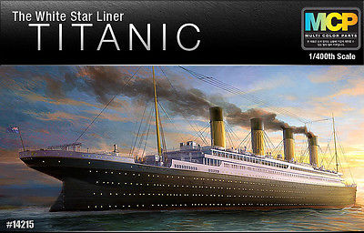 Academy 1/400 R.M.S Titanic MCP (Colour Parts) image