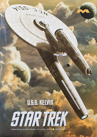 Moebius 1/1000 Star Trek USS Kelvin image