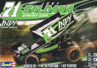 Revell 1/24 Indy Race Parts Sprint Car #71 "Joey Saldana" image