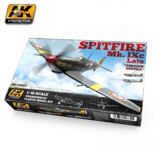 AK Interactive 1/48 Spitfire Mk. IXc Late "Foreign Service" image
