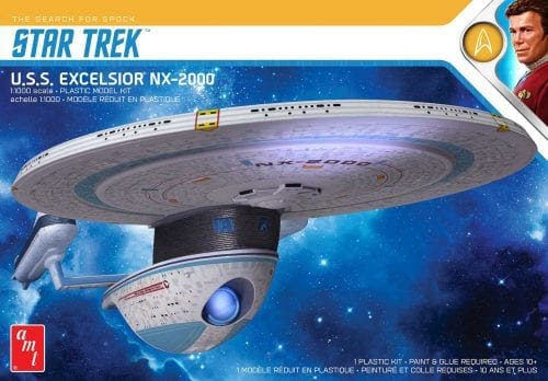 AMT 1/1000 Star Trek U.S.S. Excelsior image
