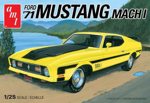 AMT 1/25 1971 Ford Mustang Mach I image