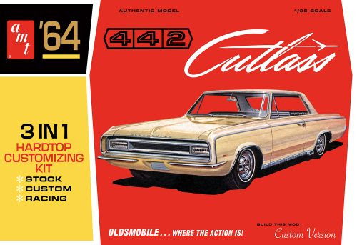 AMT 1/25 1964 Olds Cutlass 442 Hardtop image