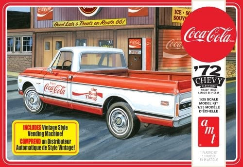 AMT 1/25 1972 Chevy Pickup W / Vending Machine and Crates image
