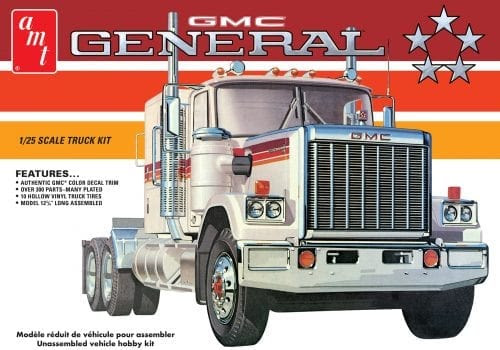 AMT 1/25 1976 GMC General Semi Tractor image