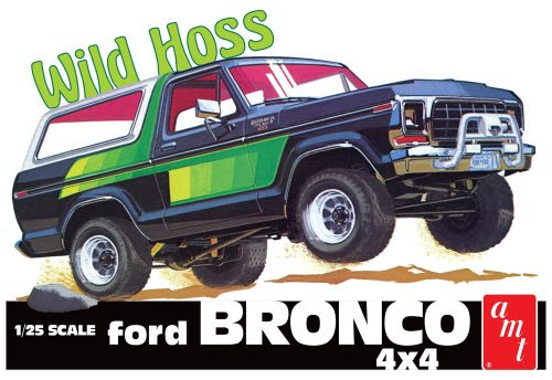 AMT 1/25 1978 Ford Bronco "WIld Hoss" image