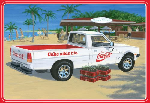 AMT 1/25 1980 Dodge Ram D-50 Pickup Coke image