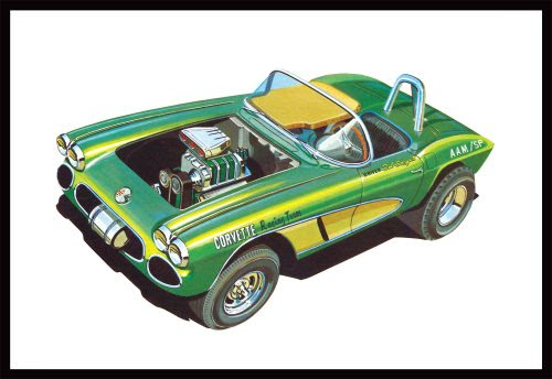 AMT 1/25 1962 Chevy Corvette image