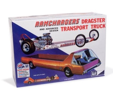 MPC 1/25 Ramchargers Dragster & Transport Truck image