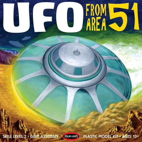 Polar Lights 1/48 Area 51 UFO image