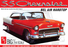AMT 1/16 1955 Chevy Bel Air Hardtop image