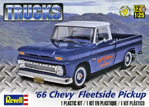 Revell 1/25 Chevy Fleetside Pickup 1966 image